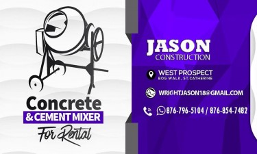 Concrete/Cement Mixer 