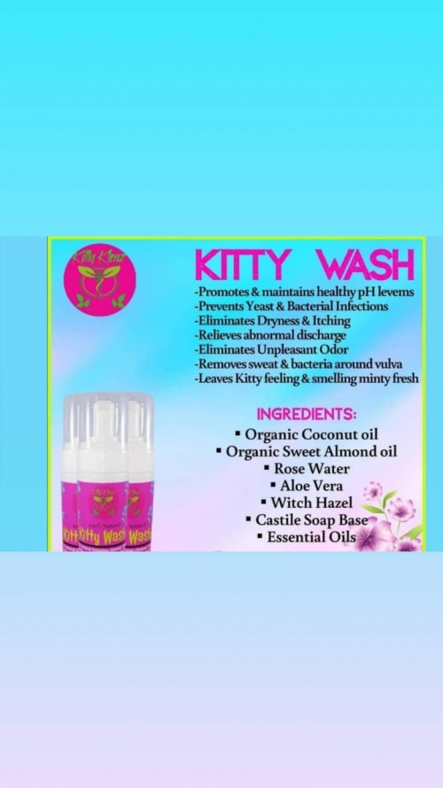 Kitty Wash Made From Natural Herbs
