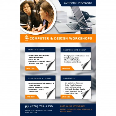 Adult Computer & Design Workshops