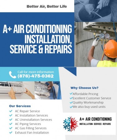 Air Conditioning Installation, Service, Repairs