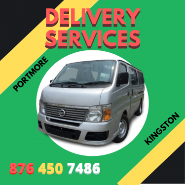 Courier Van For Hire, Portmore Kingston Delivery