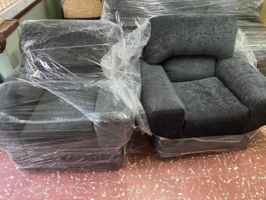 New 3 Piece Couch Set - Gray
