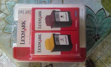 Lexmark Twin Pack Inks Brand New Color/black