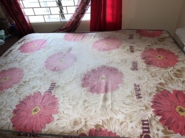Queen Size Bed And Based (used)
