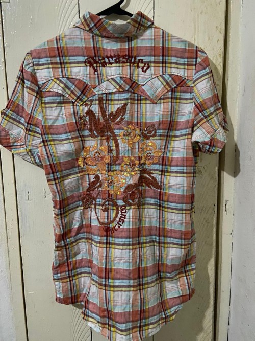 Brand New Plaid Parasuco Shirt, Size M