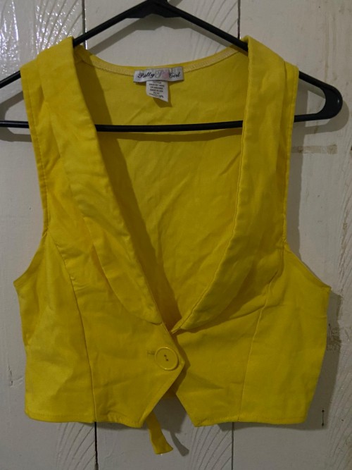Yellow Vest, Size Large.