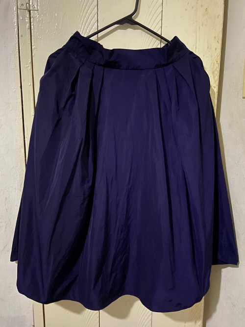 Purple Marciano Zip Back Skirt, Size 6