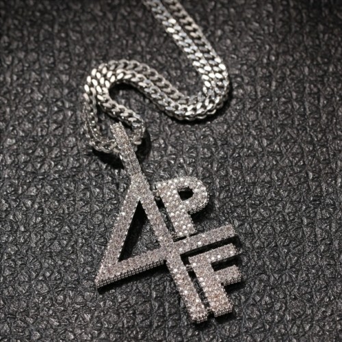 4PF Four Pockets Full Iced? Out Necklace