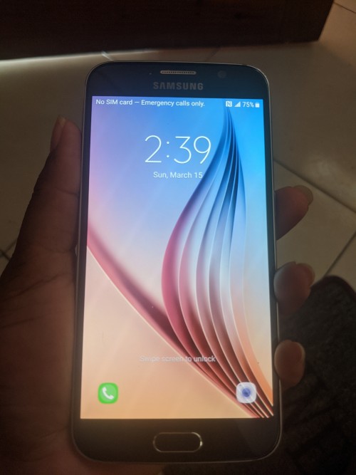 Clean Samsung Galaxy S6 32GB $16,000