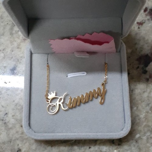 Customized Necklace With A Crown