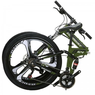 Eurobike 26'' Foldable Mountain Bike Shimano 21Spe