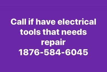 Electrical Tools Repair Service 