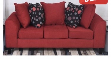Red Sofa (2 Pieces)