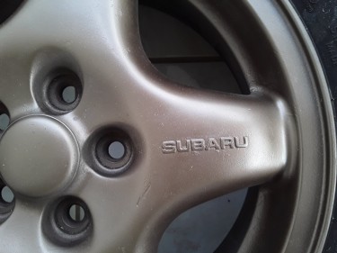 15 Inch Subaru Aluminum Rims 