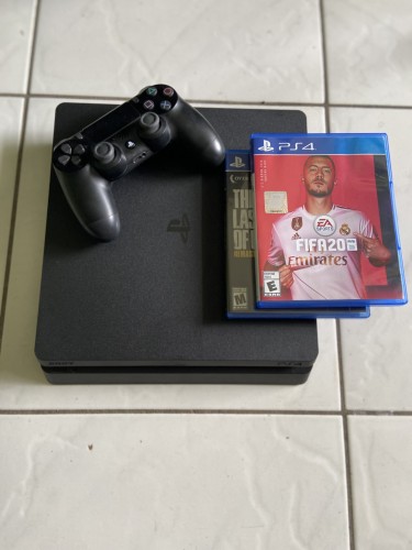 Used PS4 With FIFA 20 And The Last Of Us