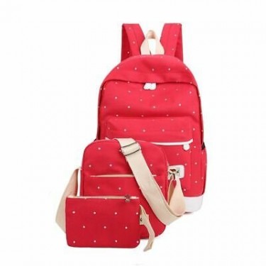 3 Pieces School Bagpack 
