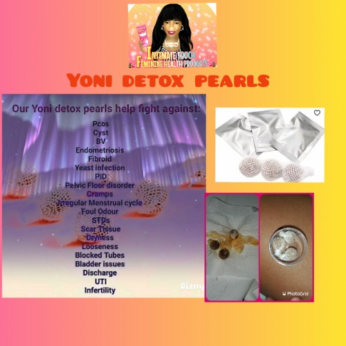Intimate Touch Detox Pearls Made From Natural Herb