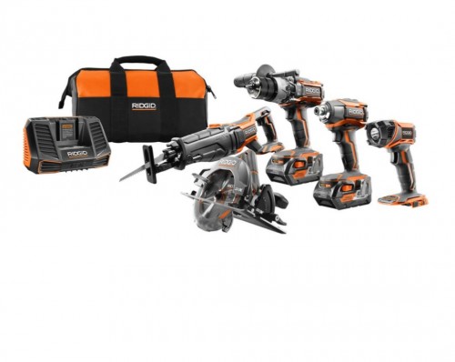 Ridgid Power Tool Combo Set