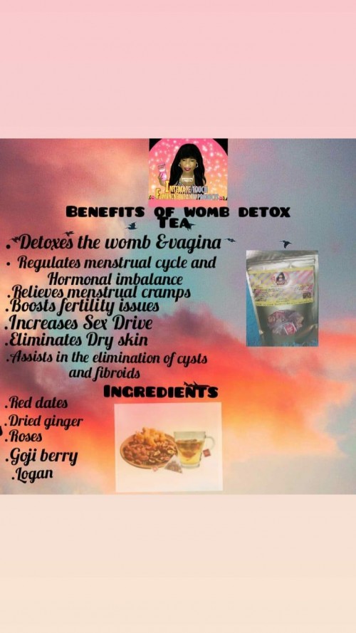 Womb Detox Tea Made From Natural Herbs