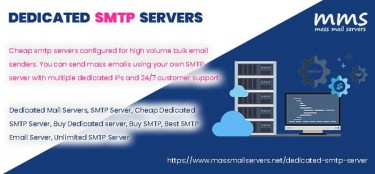 Dedicated SMTP Server | Bulk Mail Solution | SMTP 