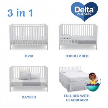 Delta 3 In 1 Crib