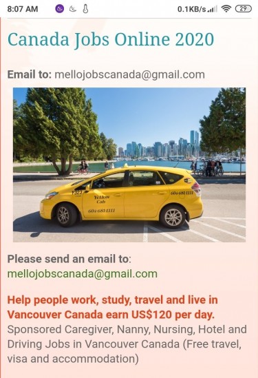 Earn $120 Per Day. Help People Get Jobs In Canada 