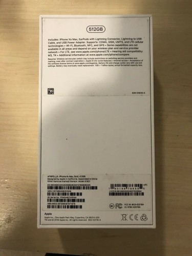 Apple IPhone XS Max - 512GB - Gold(Unlocked) A1921