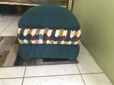 Pair Of Large OttomonHassock (Negotiable)