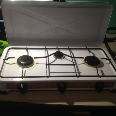 Used Desktop Gas Stove With The Gas Head And Hose 