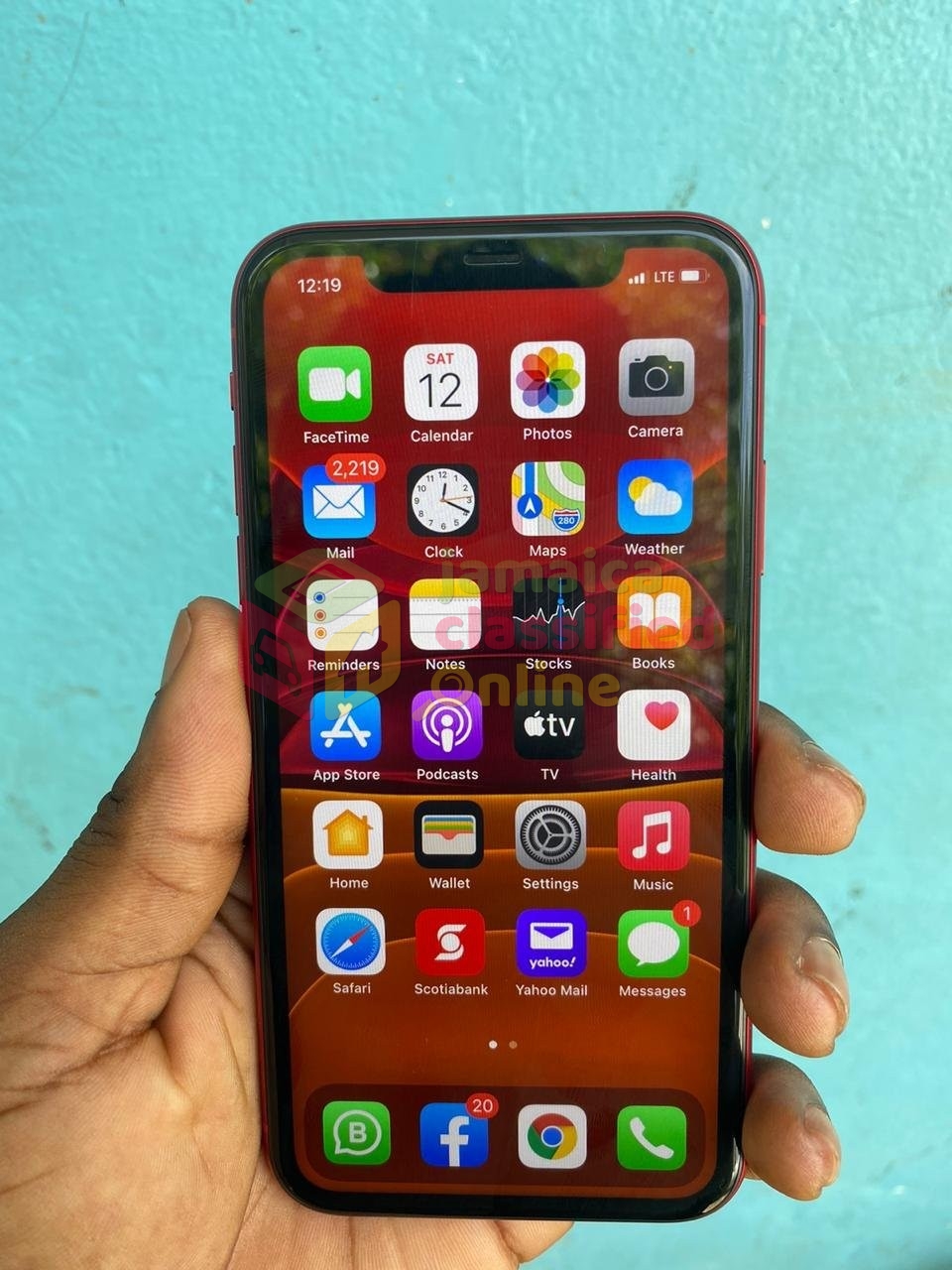 R-SIM IPhone 11 Red 64GB for sale in Molynes Road Bert's Auto Kingston