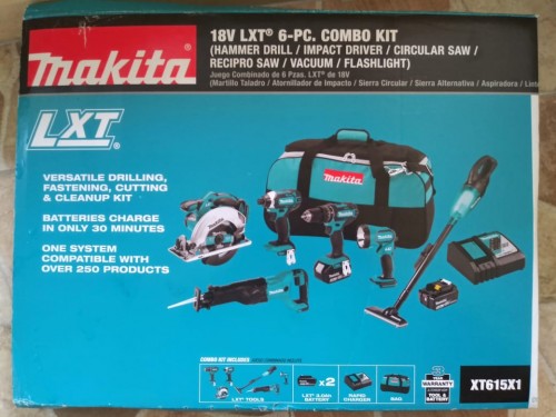 Makita 6 Tool Kit Basically 25K Each Tool Cant Bea