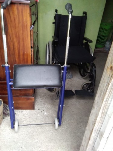 Wheel Chair And Seated Walker 