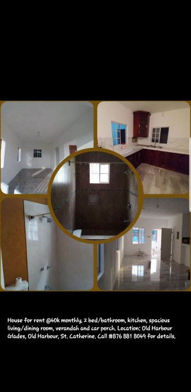 2 Bedroom House For Rent 