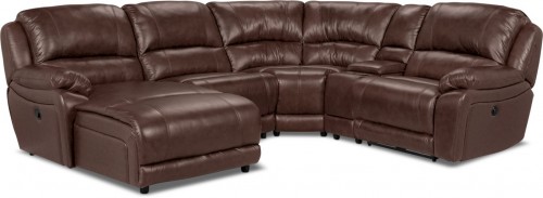 5 Piece Leather Couch