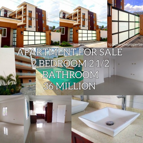 2 BEDROOM 2.5 BATHROOM APARTMENT FOR SALE
