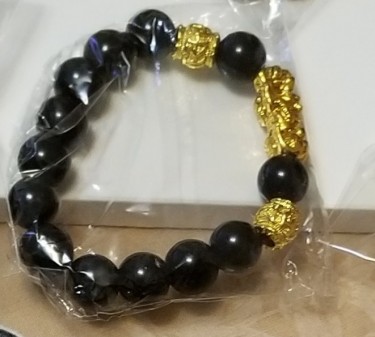 Feng Shui Black Obsidian Bracelet