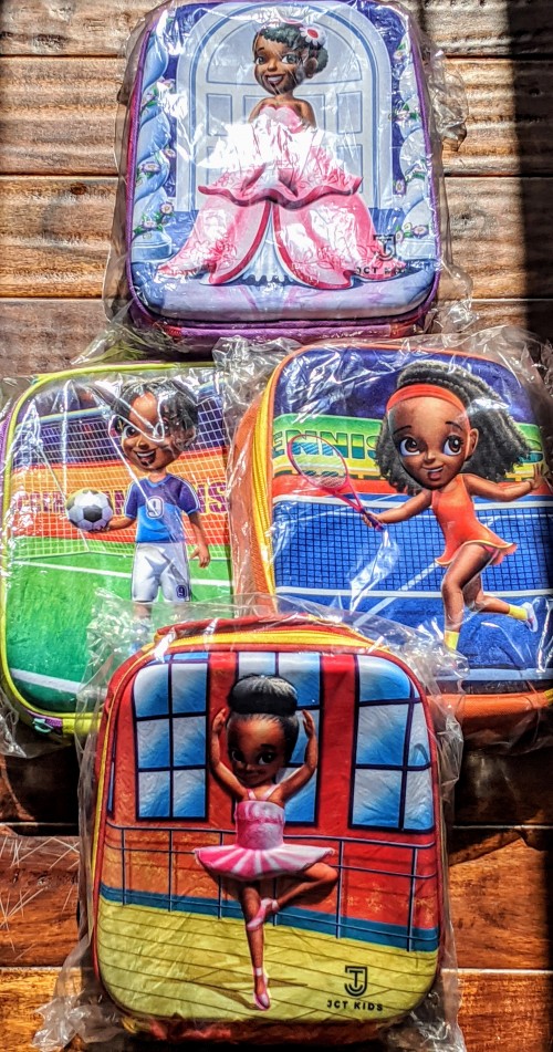 3D Inspirational Kids Lunch Bags