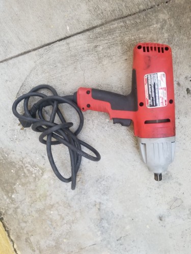 Milwaukee Heavy Duty 110V Impact Wrench, 1/2