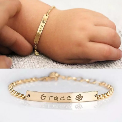 Customize Name Bracelet For Baby