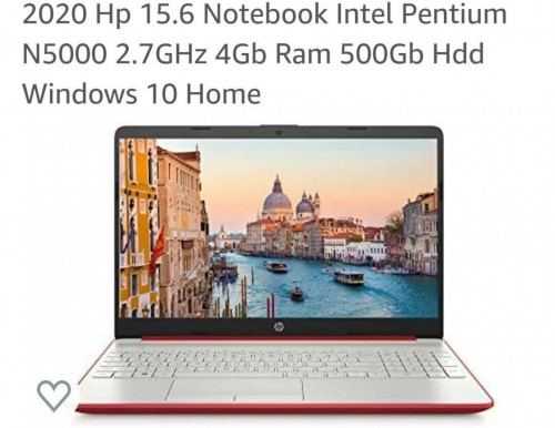 HP Notebook Laptop 4GB/ 500GB HDD Windows 10 Home