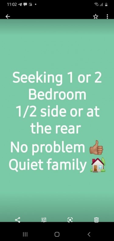 Am SEEKING 1 Or 2 Bedroom To Rent In Kingston Area