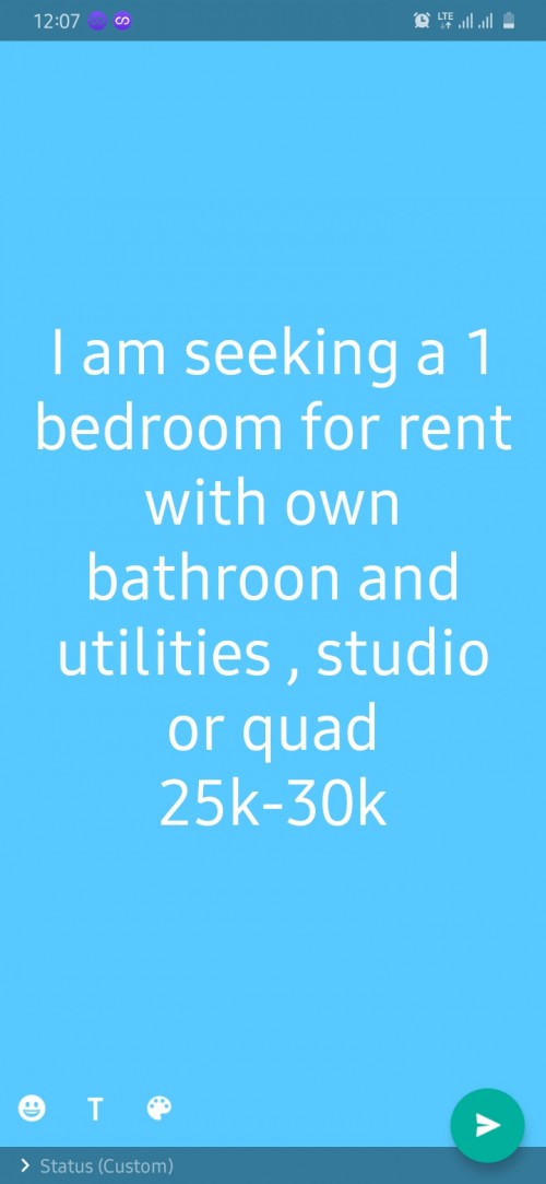 I Am Seeking A House To Rent