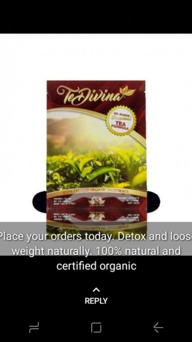 TeDivina Detox/weight Loss Tea From Vida Divina 