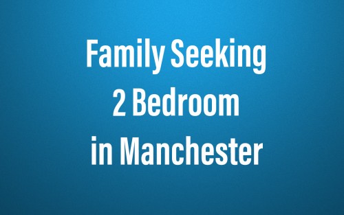 Family Seeking 2-3 Bedroom