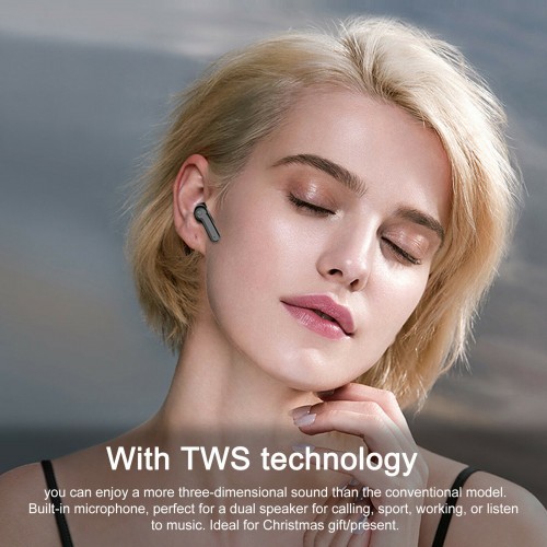 Bluetooth 5.0 Earbuds Headphones Wireless Headset