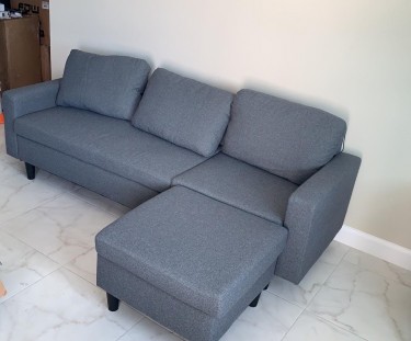 L Shape Couch Set (new)