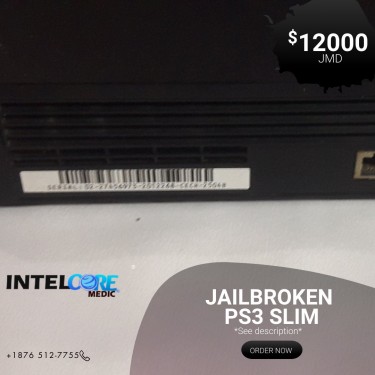 Jailbroken PS3 Slim