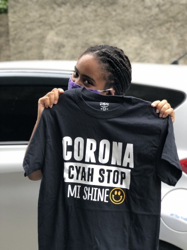CORONA CYAH STOP MI SHINE T-shirt 