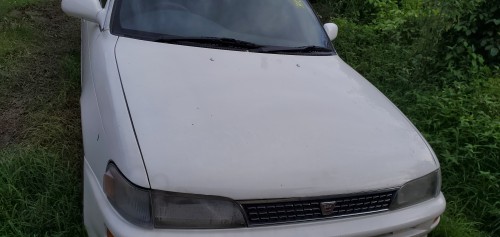 1992 XE Toyota Corolla Sedan Motorcar-White-Auto