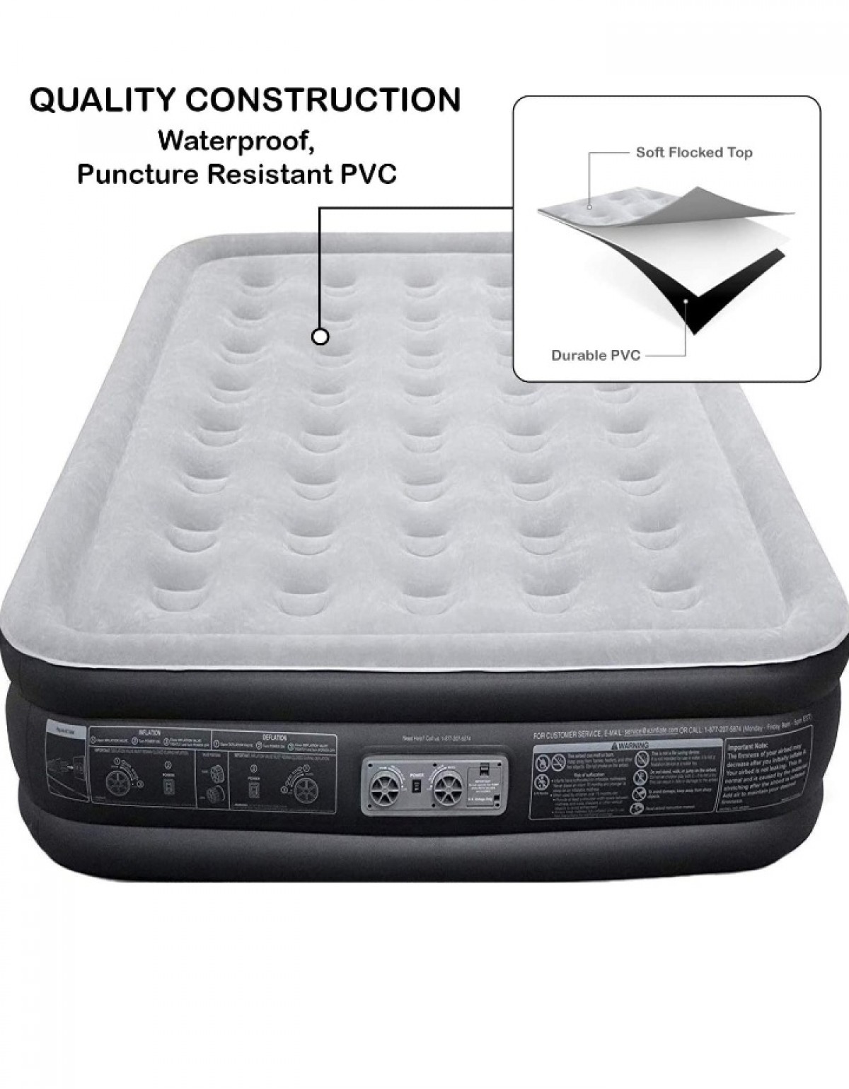 For Sale: Self Inflatable Bed (Queen) - Portmore